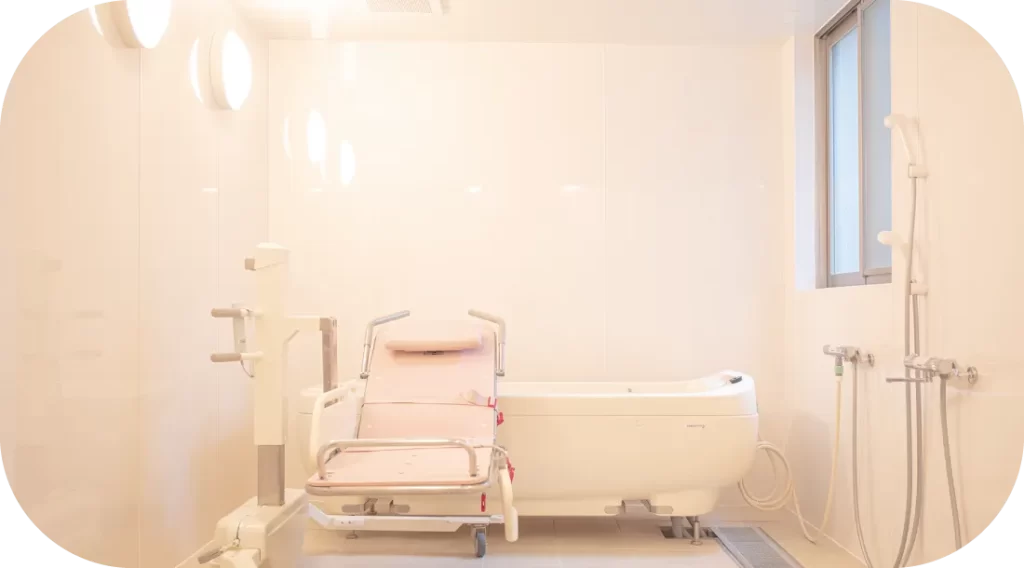 サービス付き高齢者向け住宅クレインパレス　機械浴